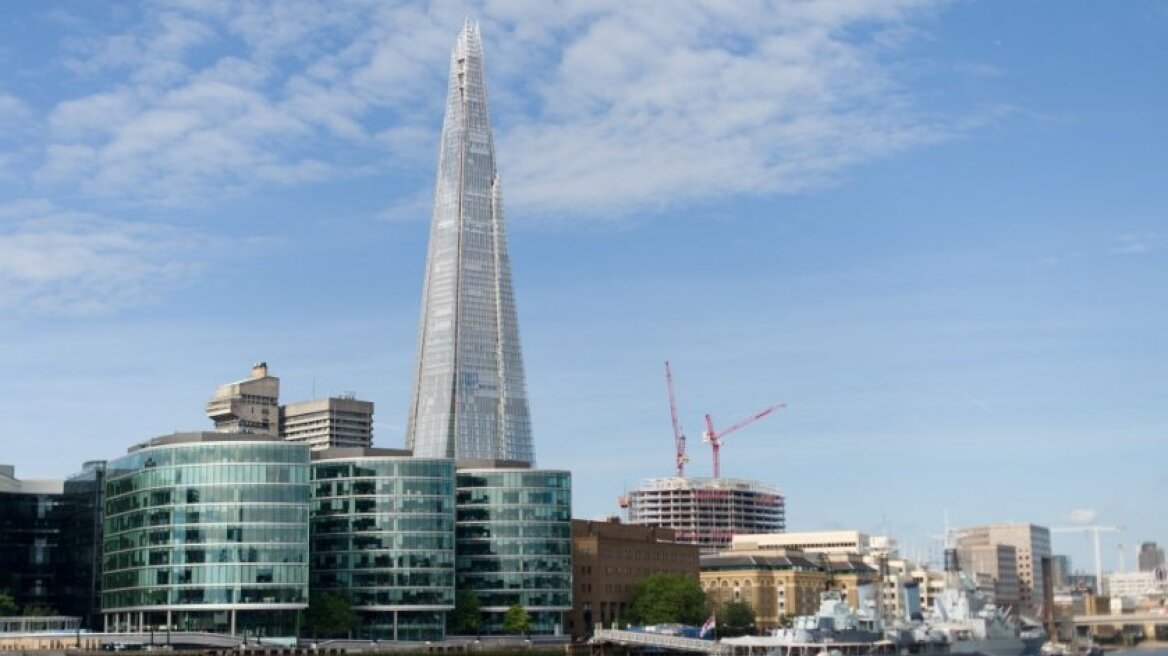 Φωτιά στον ουρανοξύστη Shard στο Λονδίνο