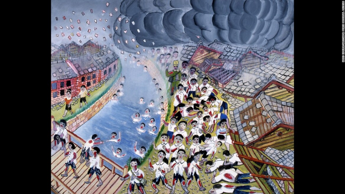 Χιροσίμα: Η φρίκη της ατομικής βόμβας αναβιώνει μέσα από ζωγραφιές επιζώντων