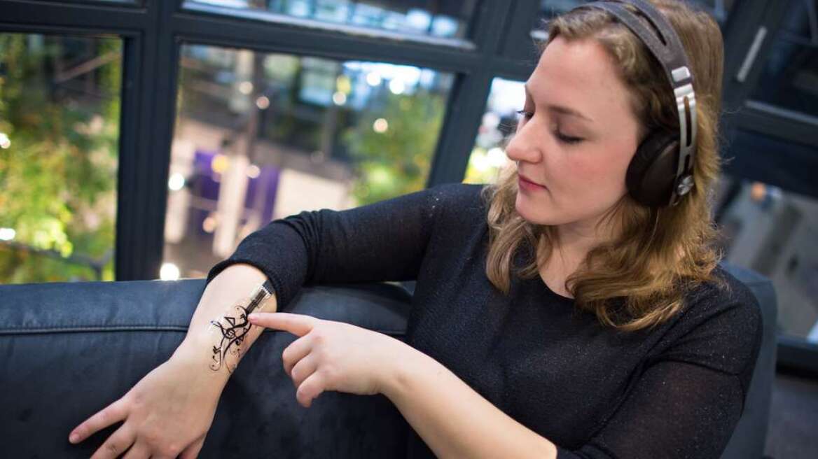 iSkin: Το ηλεκτρονικό «δέρμα» που φοριέται σαν τατουάζ 