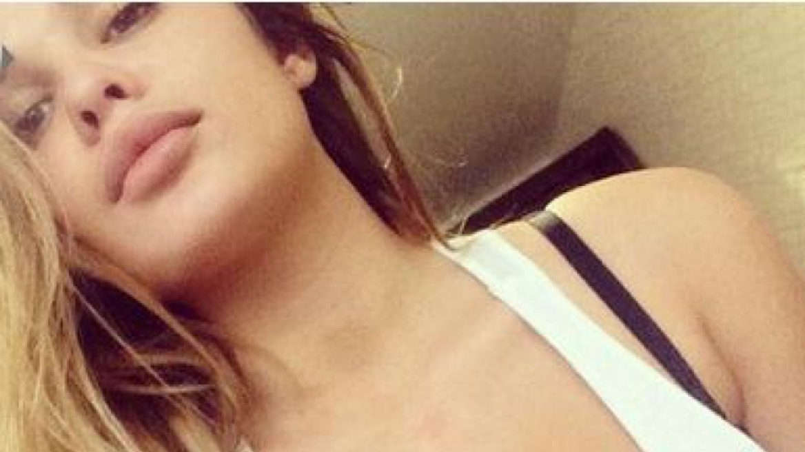 Latest social media craze shows workout …sweat on breasts!
