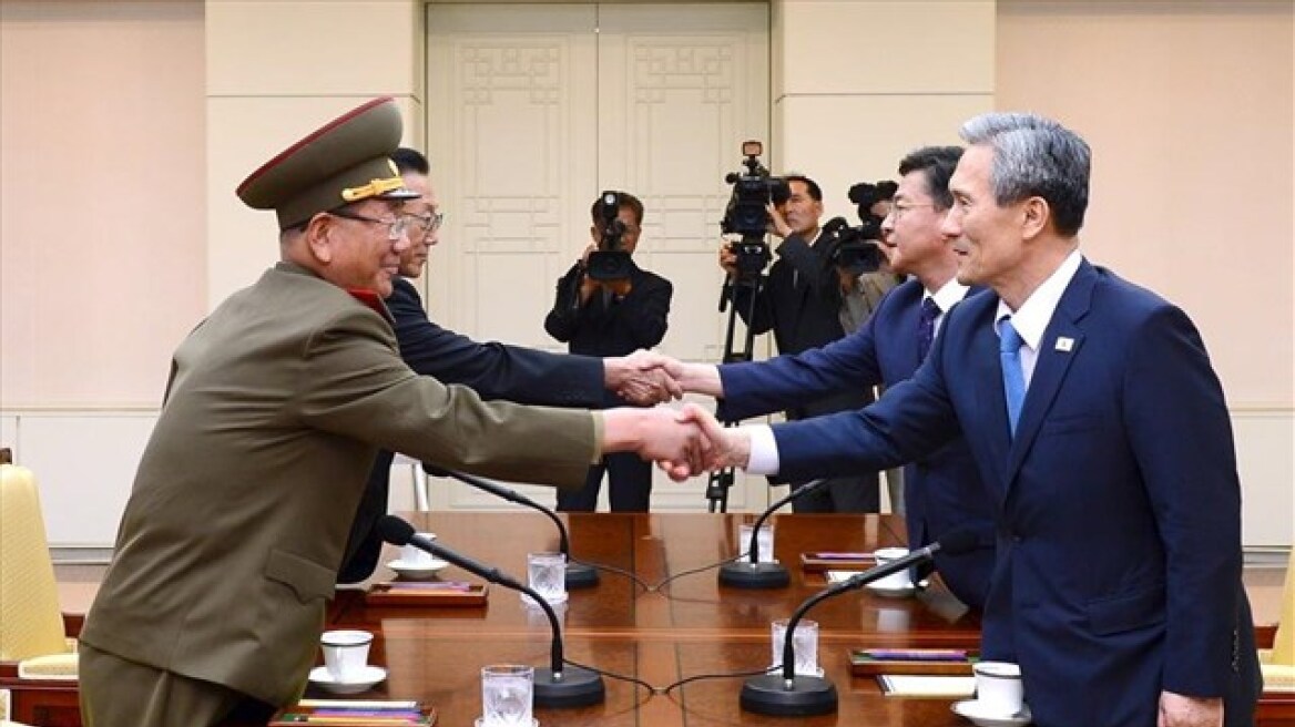 Συμφωνία μεταξύ Βόρειας και Νότιας Κορέας για αποκλιμάκωση της έντασης