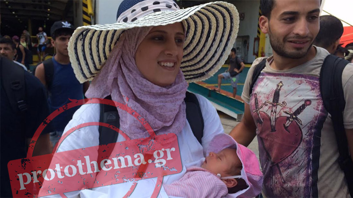 Συγκλονιστική μαρτυρία: Οι ώρες αγωνίας μιας πρόσφυγα με το νεογέννητο μωρό της