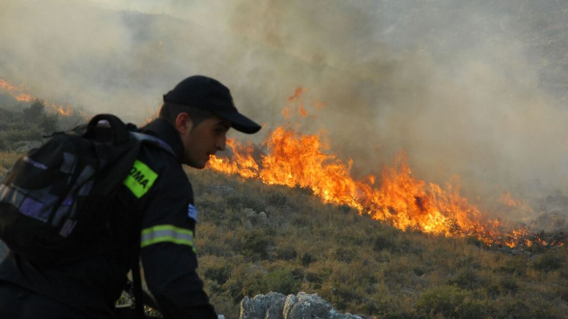 Υπό μερικό έλεγχο η πυρκαγιά στο Δήμο Φυλής