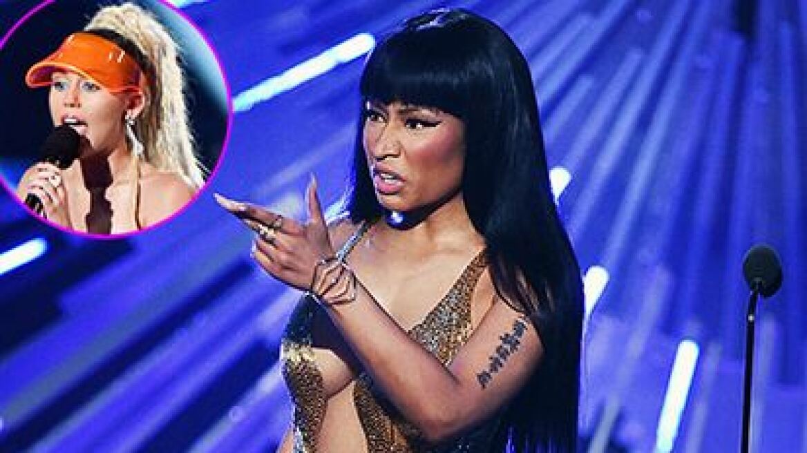 Βίντεο: Γιατί η Nicki Minaj αποκάλεσε «σκύλα» τη Miley Cyrus στα βραβεία του MTV;