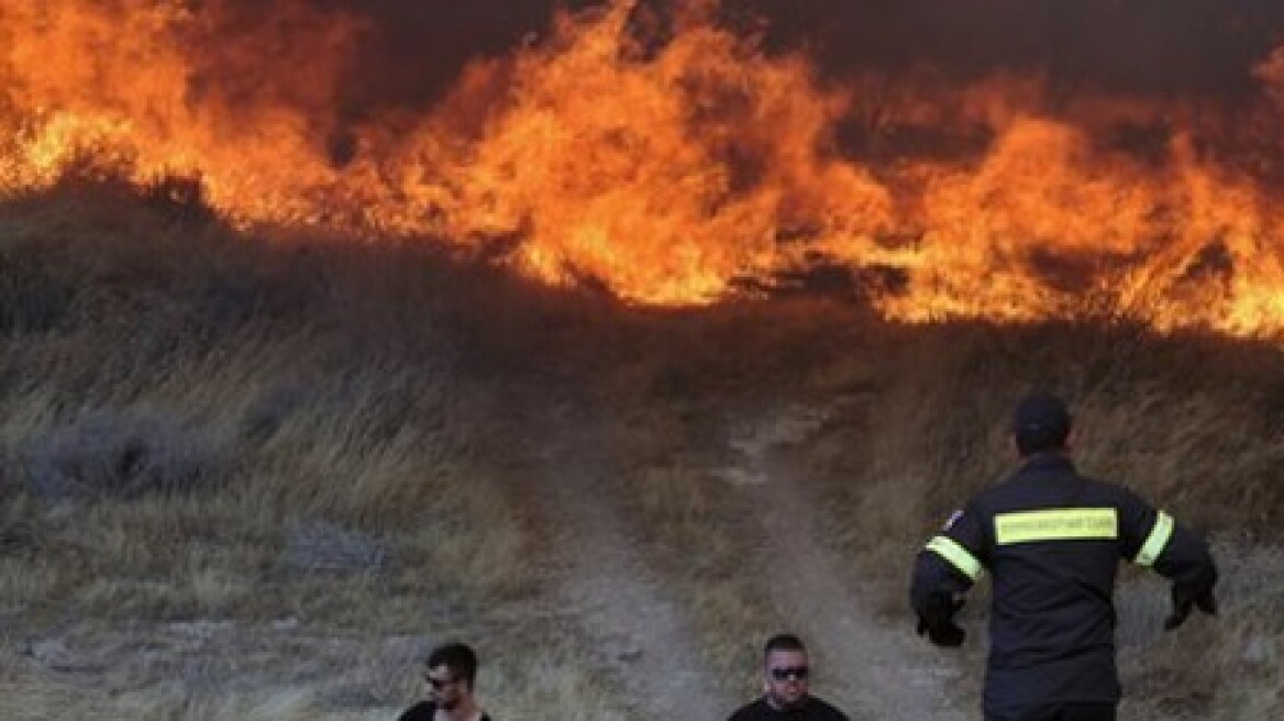 Ηράκλειο: 40 στρέμματα γης έγιναν στάχτη από πυρκαγιά