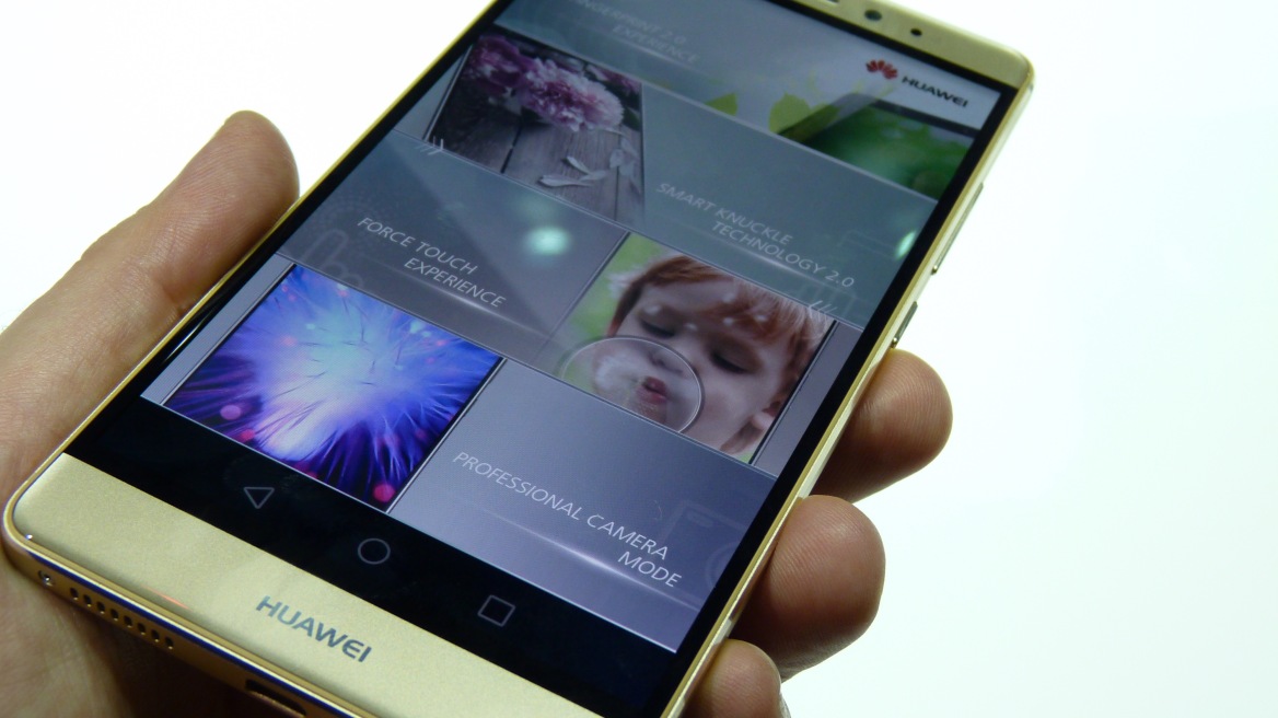 Smartphone με οθόνη που ανταποκρίνεται στην πίεση από τη Huawei