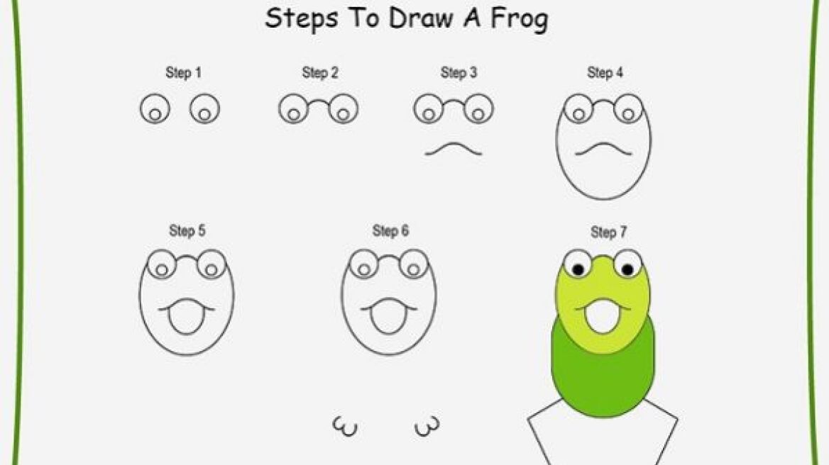 Φτιάξτε ένα βατραχάκι για το μικρό σας με 7 εύκολα βήματα! (εικόνα)