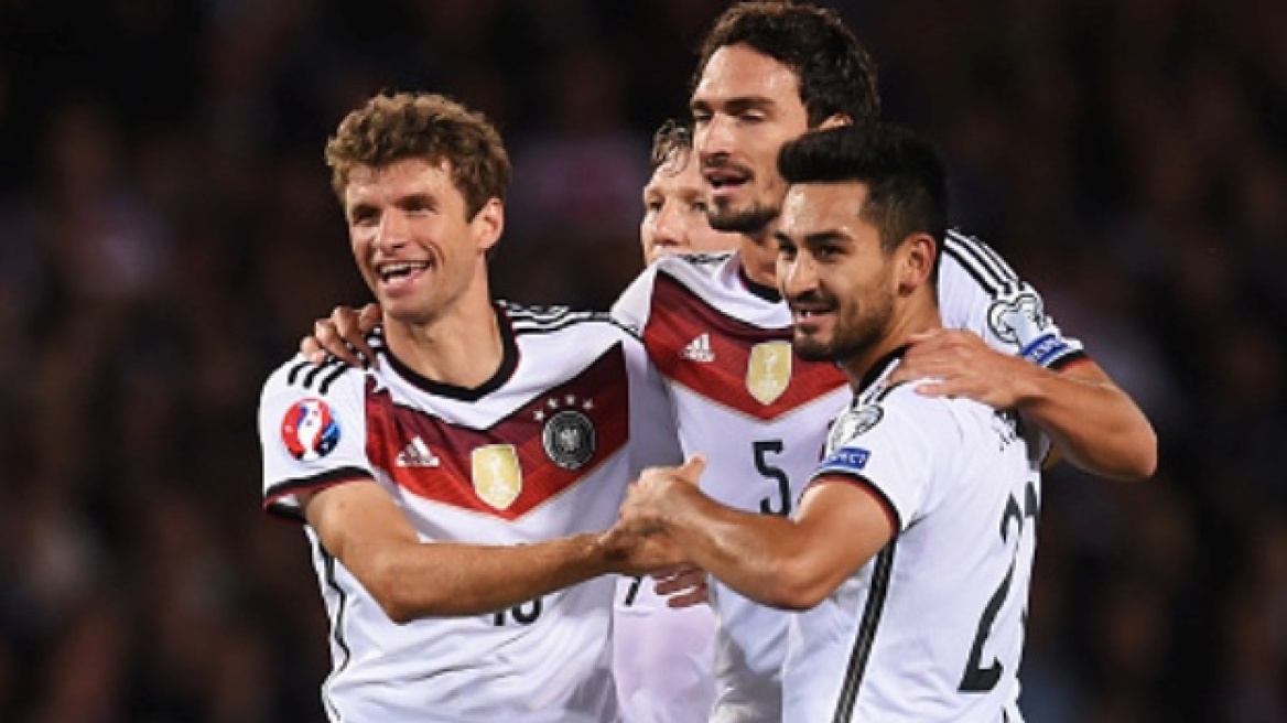 Προκριματικά Euro 2016: Μια ανάσα από την πρόκριση η Γερμανία μετά το 3-2 επί της Σκωτίας