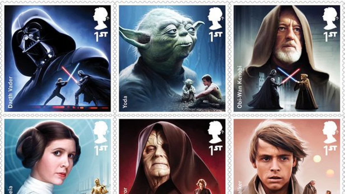 Star Wars mania... και σε γραμματόσημα!