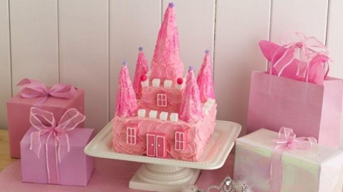 Ιδέες για παιδικό πάρτι: Εντυπωσιακή τούρτα για τη μικρή σας πριγκίπισσα (βίντεο)