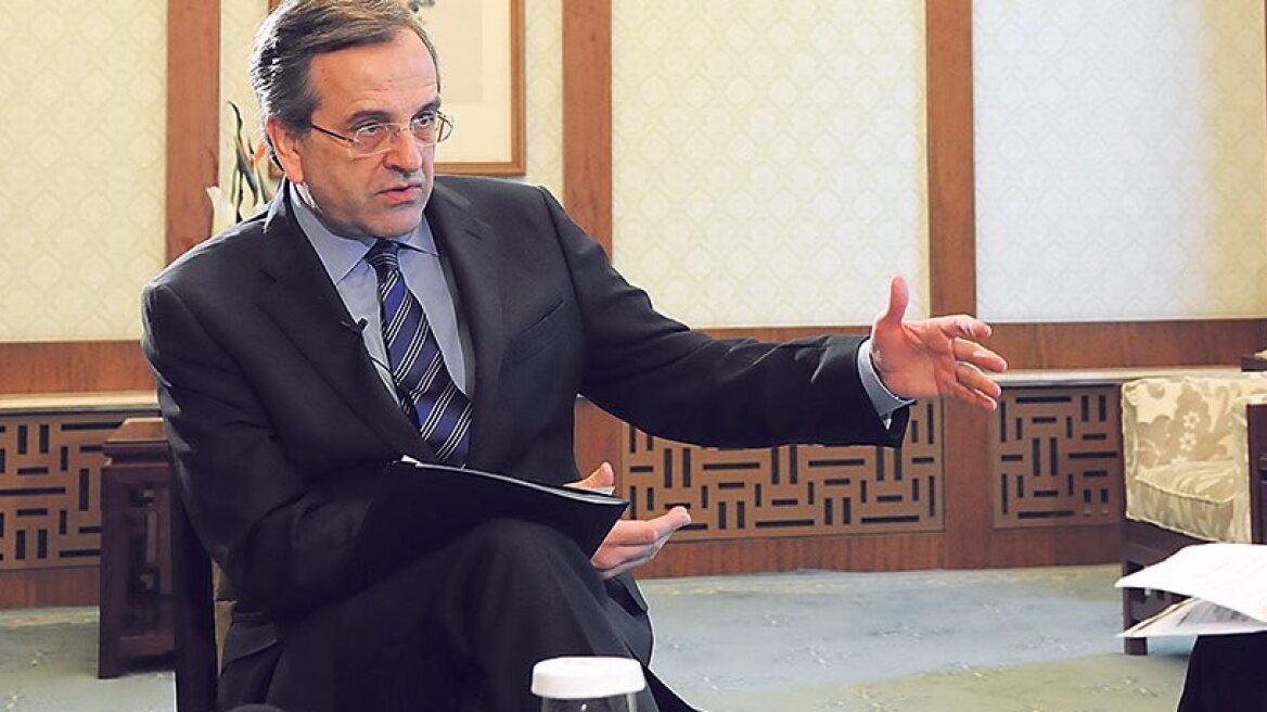 Samaras at Proto Thema: If we remained, we would succeed Memorandum exit