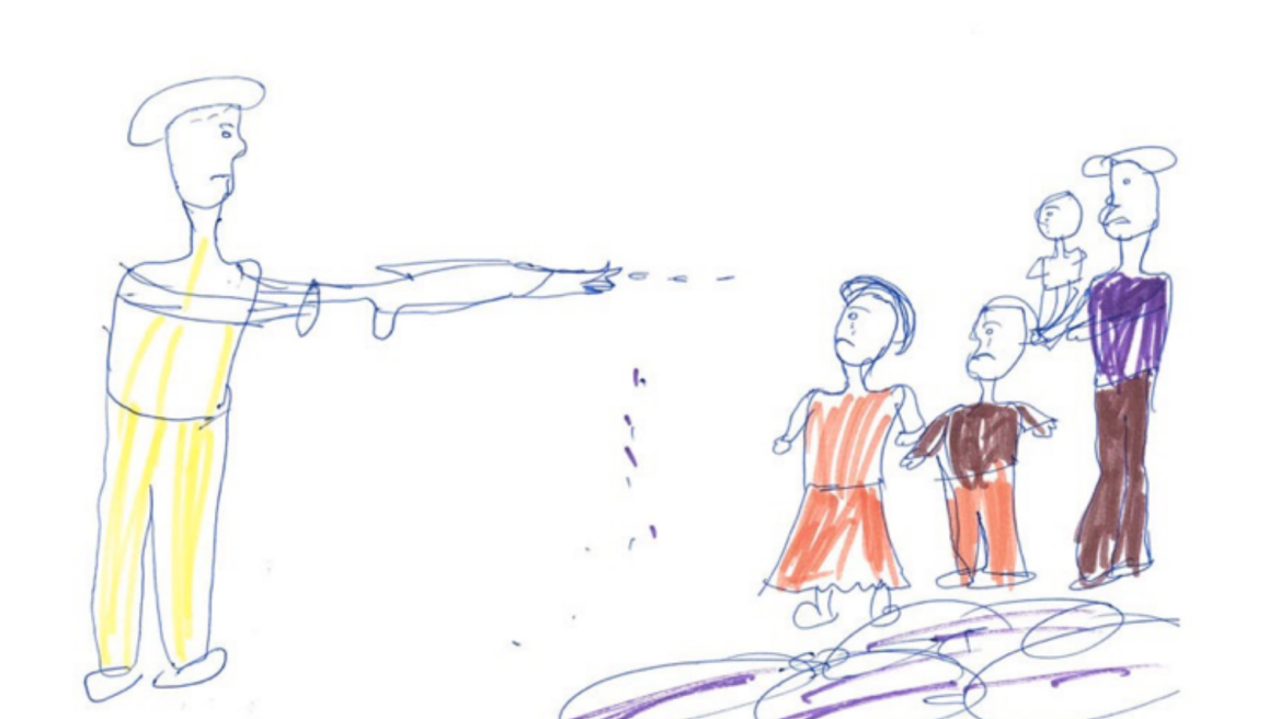 Παιδιά από τη Συρία «ζωγραφίζουν» τους φόβους τους για το μέλλον