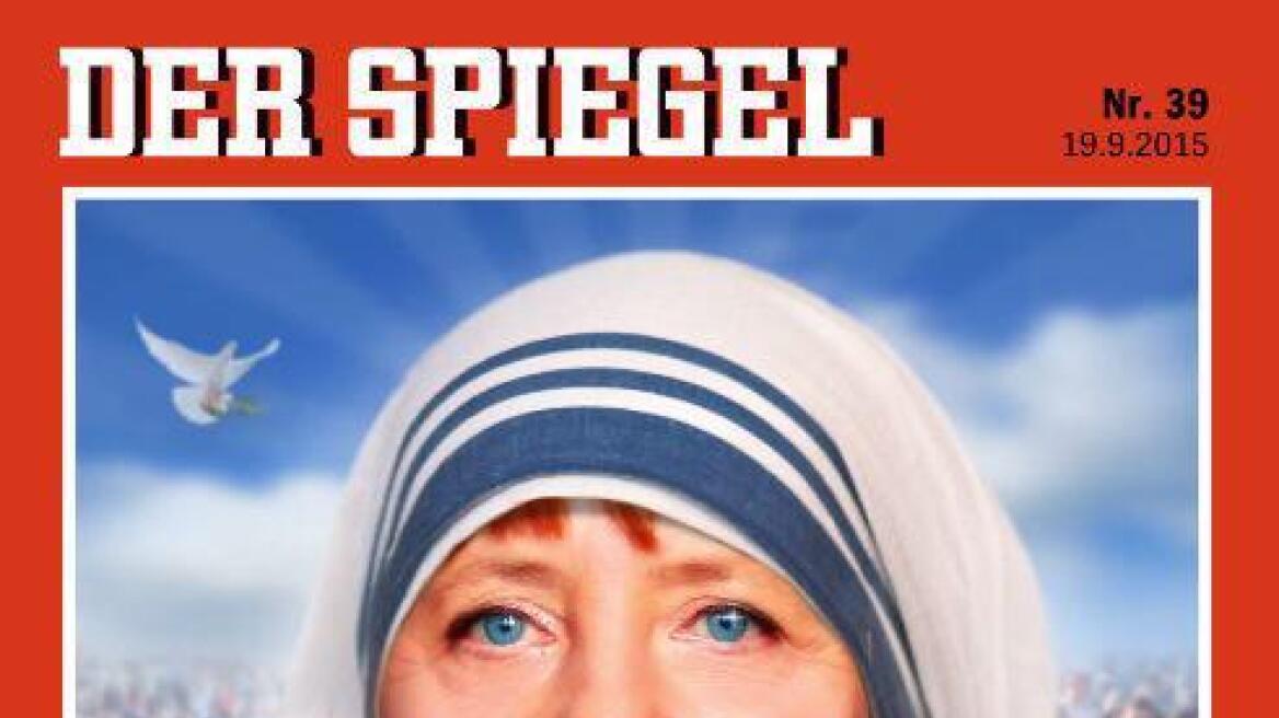 Το Spiegel έκανε τη Μέρκελ «Μητέρα Τερέζα»