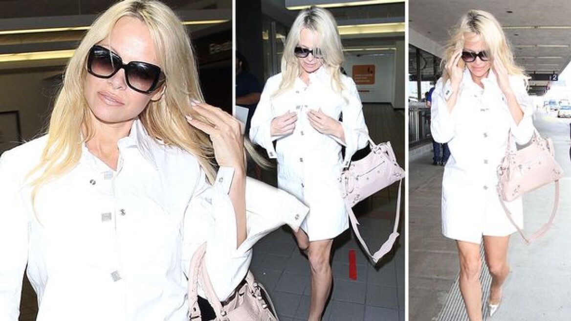 Η Pamela Anderson φτιάχνει vegan παπούτσια για το brand της Amelie Pichard