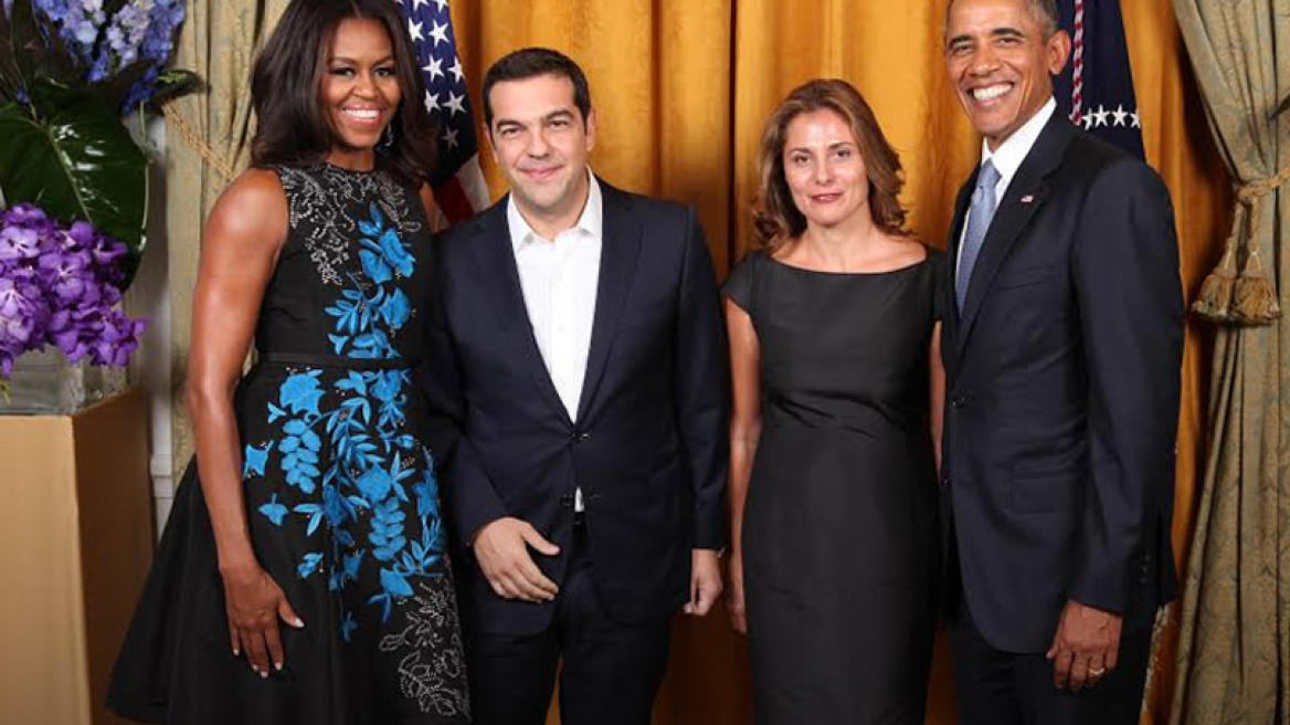 Δείτε τη φωτογραφία του ζεύγους Τσίπρα με τους Ομπάμα