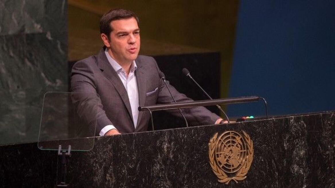 Greek PM offers three-pronged solution to refugee crisis in NY