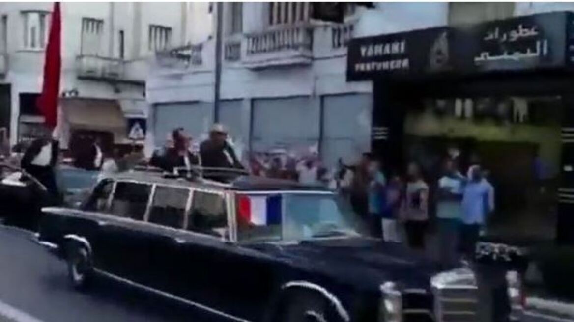 Συγκλονιστικό βίντεο: Αυτοκίνητο της συνοδείας του Ολάντ τραυματίζει σοβαρά θεατή