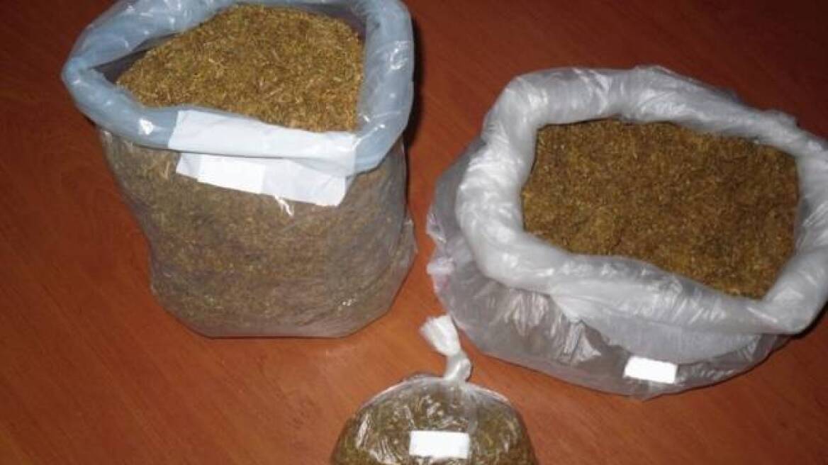 Αποθήκη με 47 κιλά καπνού στο Αγρίνιο