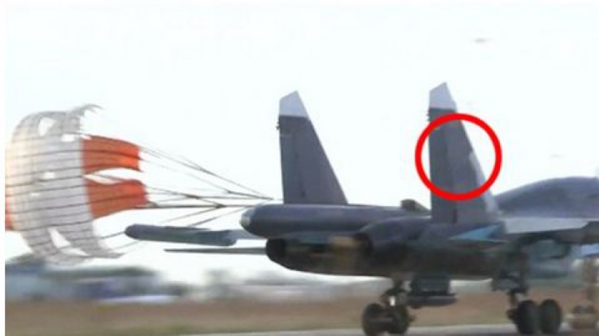 Οι Ρώσοι έβγαλαν τα ρώσικα σύμβολα από τα αεροπλάνα τους στην Συρία