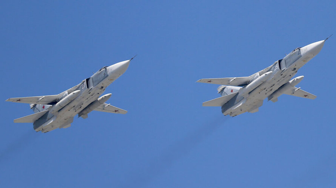 Νέες αεροπορικές επιδρομές στη Συρία ανακοίνωσε η Ρωσία 