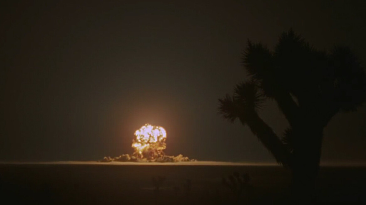 Βίντεο: Σπάνιες εικόνες από δοκιμή πυρηνικής βόμβας το 1955