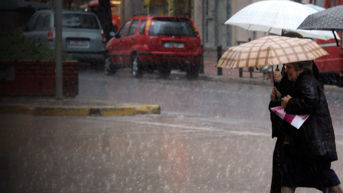 Έκτακτο δελτίο επικίνδυνων φαινομένων: Έρχεται διήμερο με βροχές και καταιγίδες