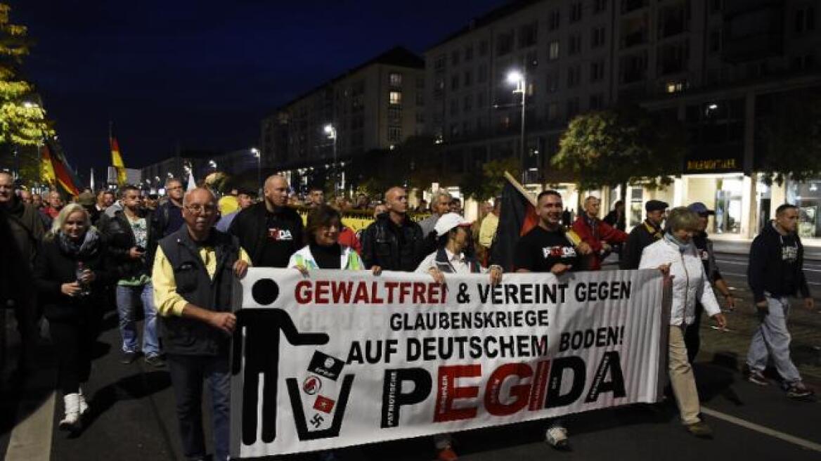 Γερμανία: Διαδηλώσεις κατά των μεταναστών και της Μέρκελ