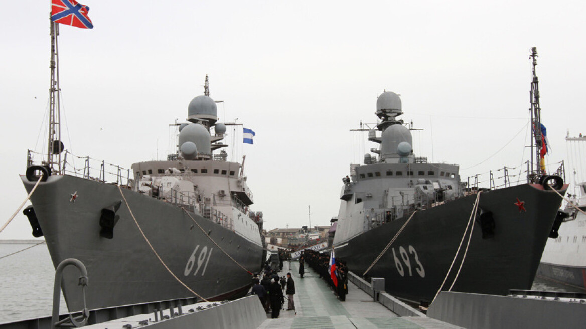 Βίντεο: Το ρωσικό πολεμικό ναυτικό βομβαρδίζει τζιχαντιστές από την Κασπία!