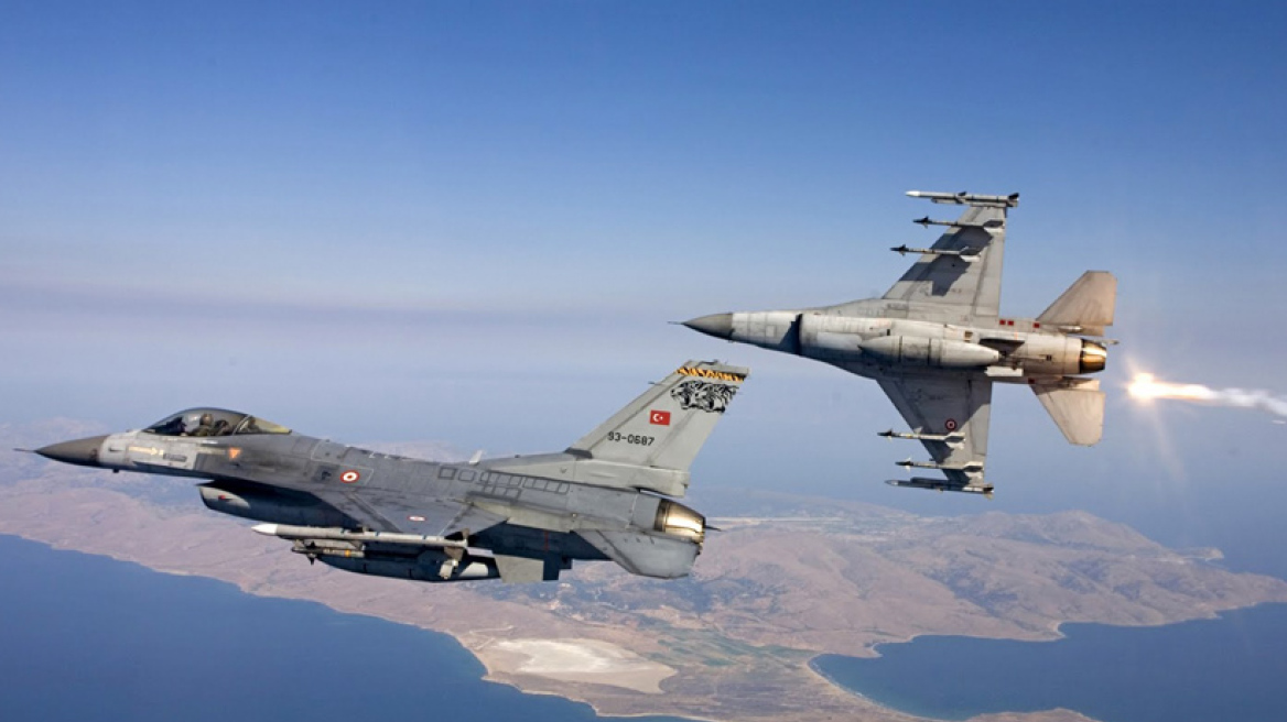 Πτήσεις τουρκικών μαχητικών πάνω από ελληνικά νησιά