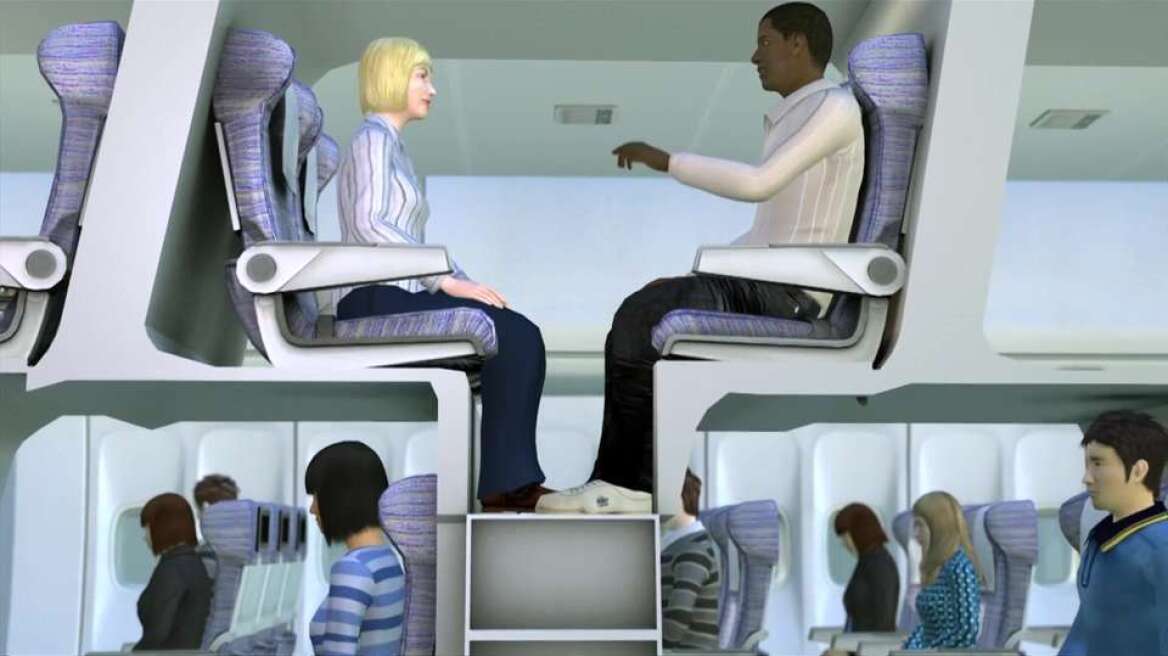 Βίντεο: Δείτε τα απίστευτα νέα καθίσματα που εξετάζει η Airbus για τα αεροπλάνα της