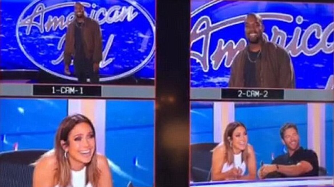 Εμφάνιση έκπληξη από τον Kanye West στο American Idol