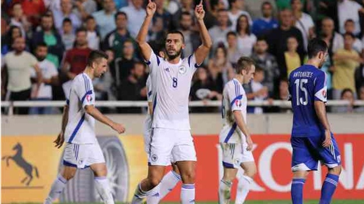 Δεν τα κατάφερε η Κύπρος: Έχασε 3-2 από την Βοσνία και αποκλείστηκε