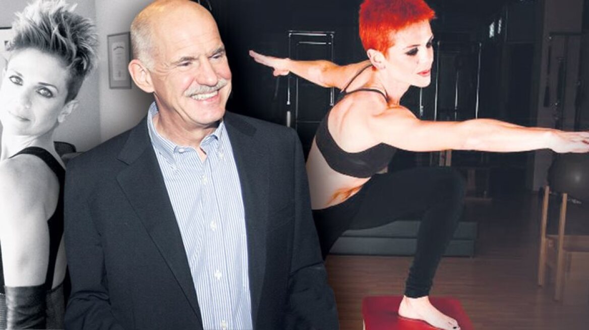 Sexy pilates instructress dominates George Papandreou's body (pics)