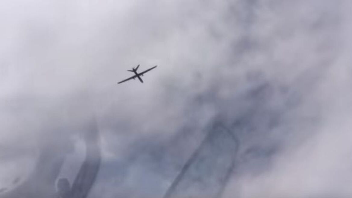 Βίντεο: Ρωσικό μαχητικό πετάει σε «απόσταση αναπνοής» από αμερικανικό drone στη Συρία