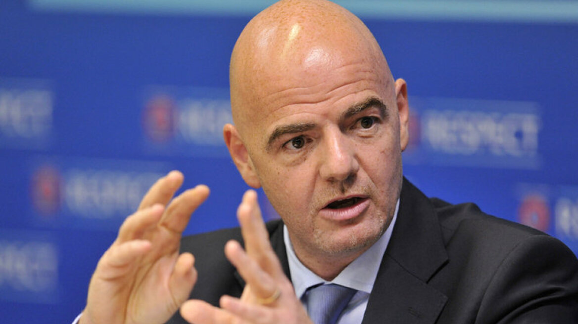Ινφαντίνο, Πλατινί κι άλλοι έξι για την προεδρία της FIFA