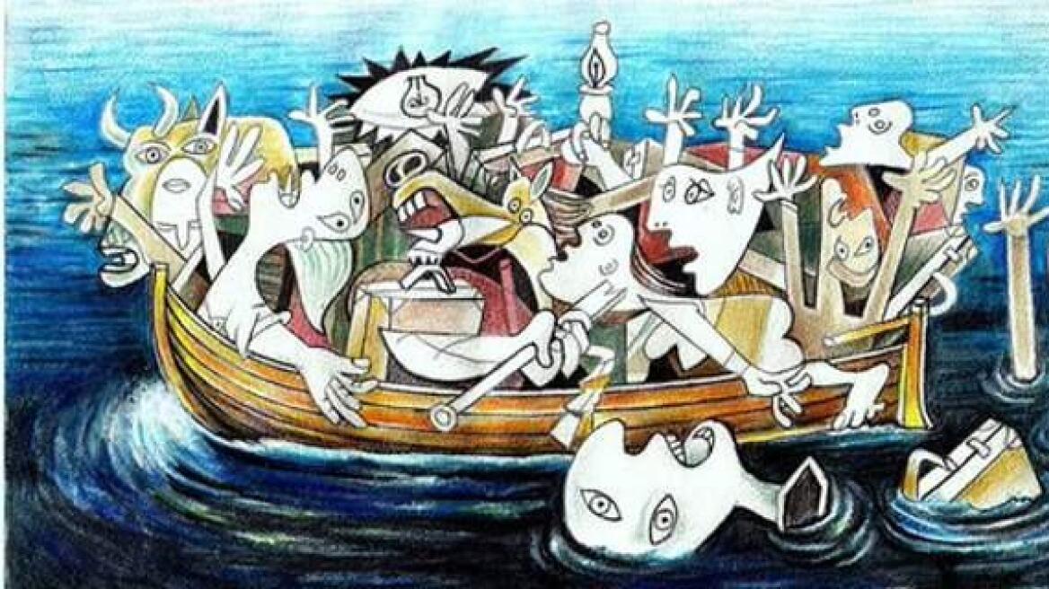 Guernica, an iconic work travels from Spanish Civil War to the Aegean Sea