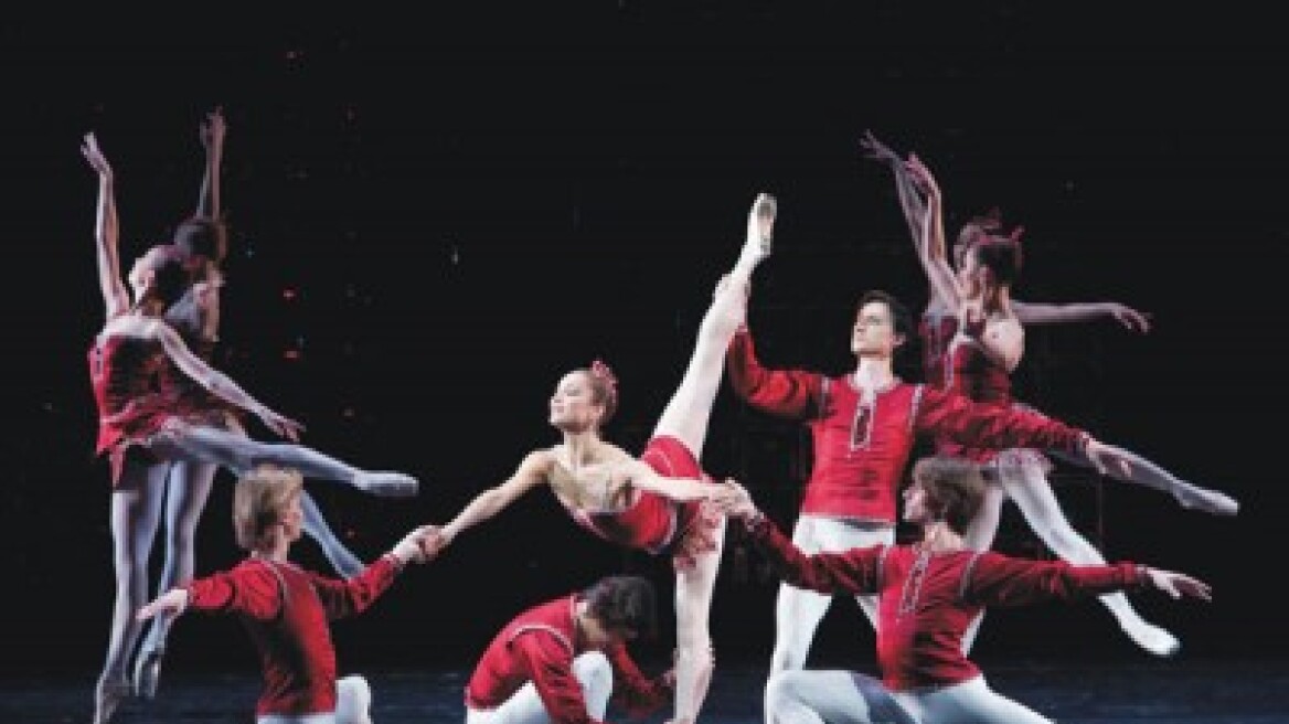 Η χορογραφία «Jewels» του Ζ. Μπαλανσίν, από τα Μπαλέτα Μπολσόι, στο Μέγαρο