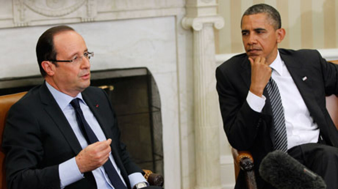 Ολάντ και Ομπάμα ενισχύουν τη συνεργασία τους για την αντιμετώπιση της τρομοκρατίας