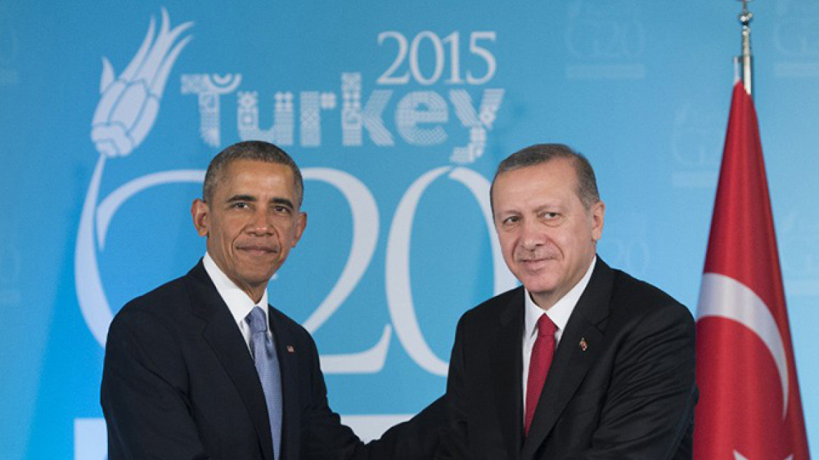 Ερντογάν σε Ομπάμα: Συλλογική τρομοκρατία, που δεν έχει έθνος, θρησκεία και πατρίδα