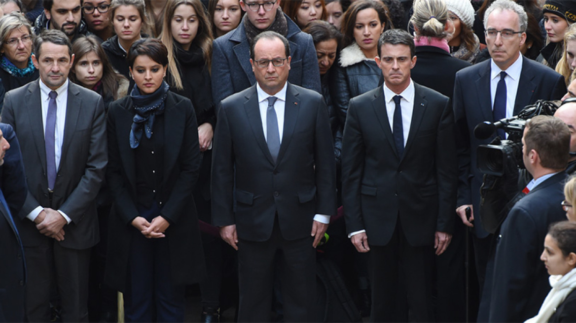 Η Γαλλία κράτησε ενός λεπτού σιγή στη μνήμη των θυμάτων