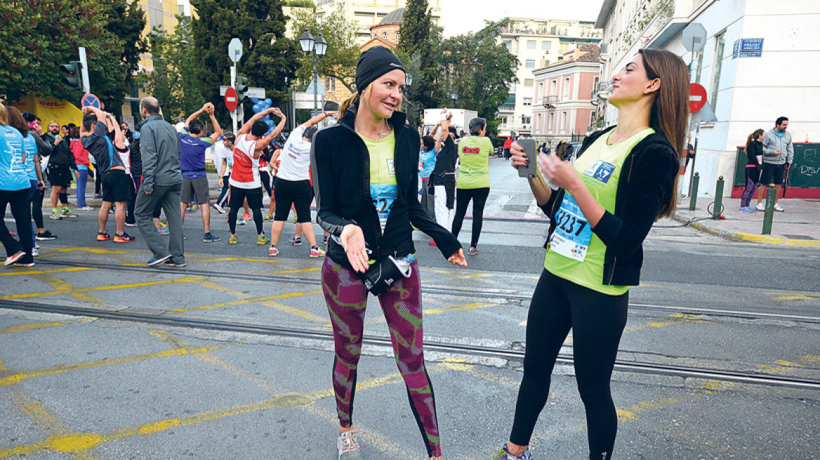 Marathon Chic: Οι ηρωίδες με τα  κολάν