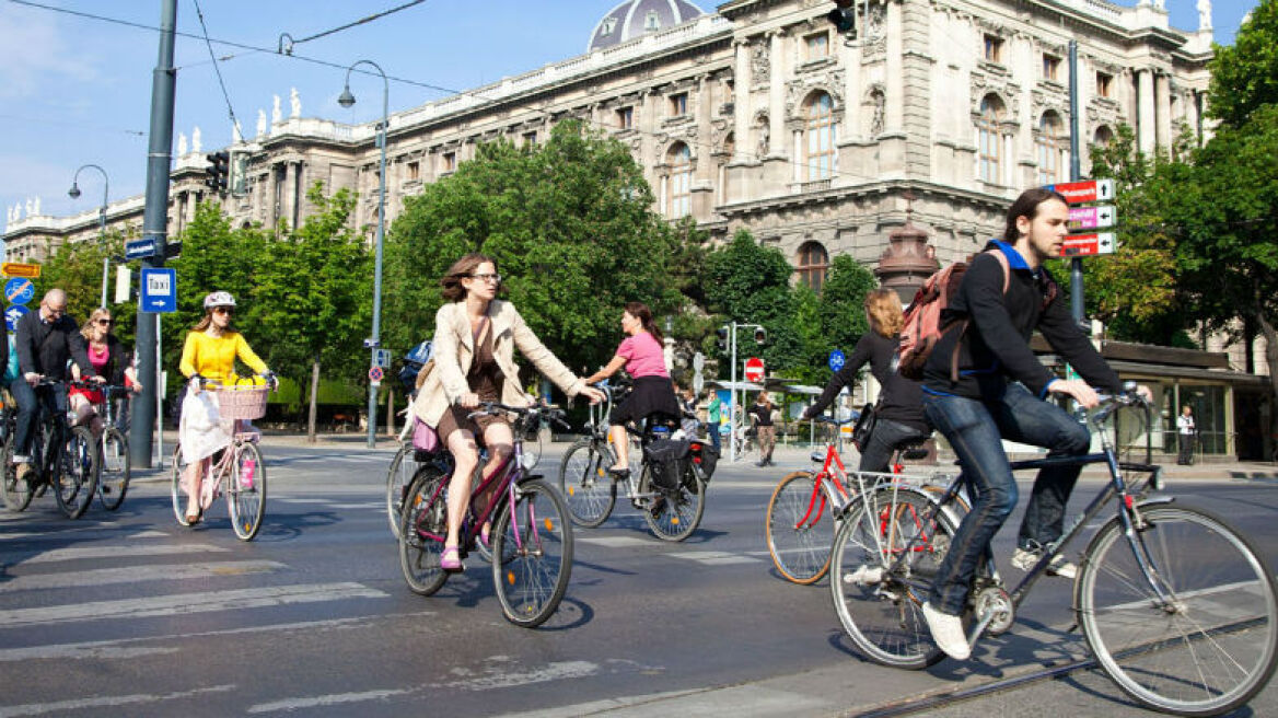 Μπορούν οι ποδηλάτες να γλιτώσουν από τη μόλυνση του αέρα;