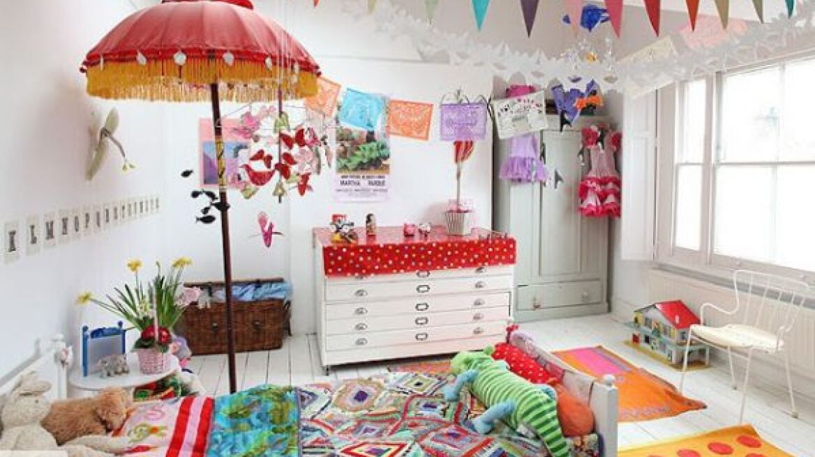 Deco: Ιδέες για vintage παιδικά δωμάτια 