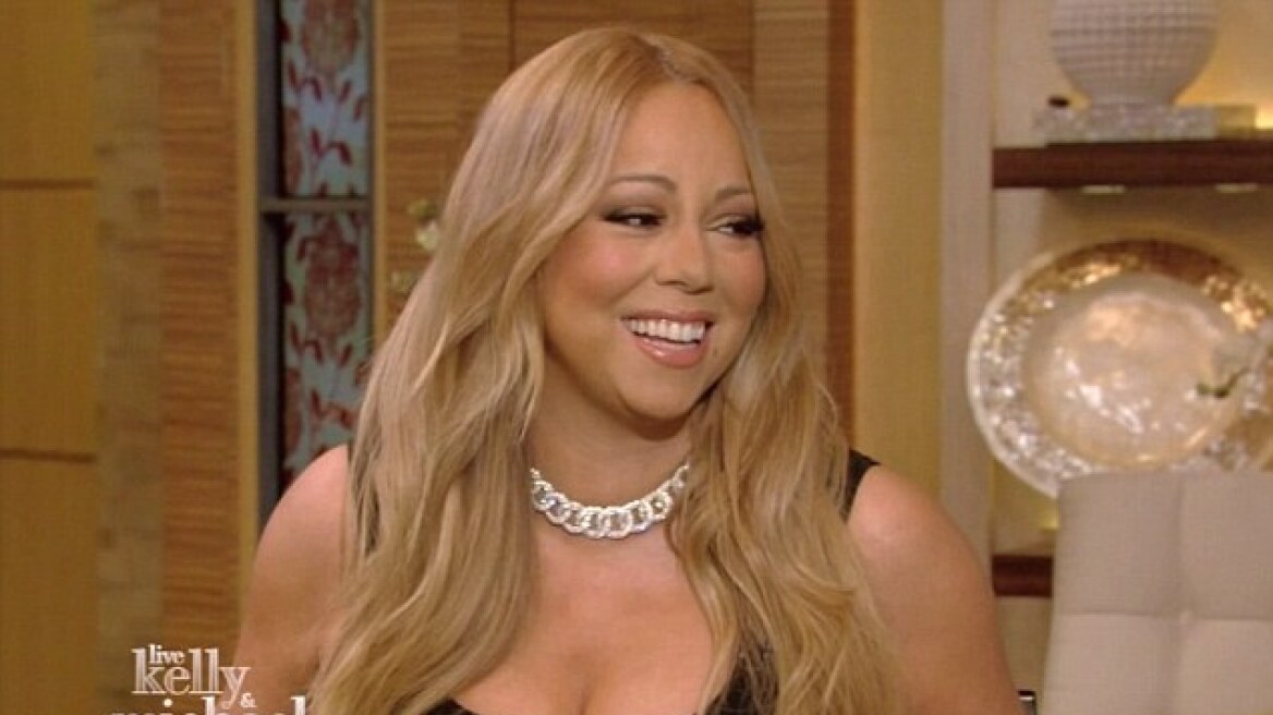 Η Mariah Carey επιδεικνύει κολιέ αξίας 500.000 δολαρίων!