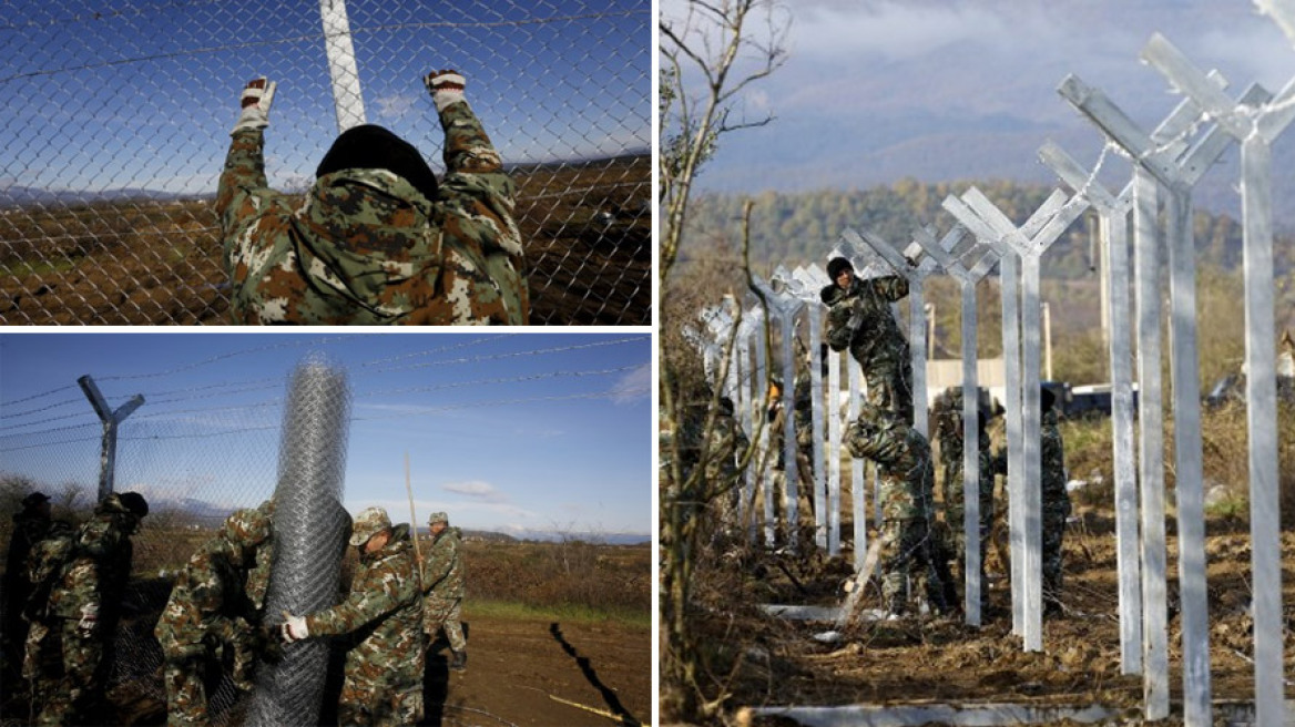 Φράχτη στα σύνορα με την Ελλάδα υψώνει ο στρατός των Σκοπίων