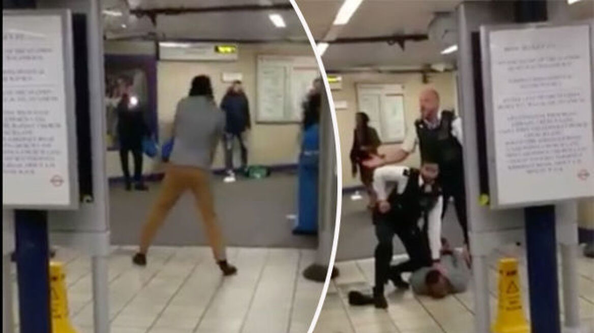 Μετρό Λονδίνου: Άνδρας έκοψε το λαιμό επιβάτη φωνάζοντας «για τη Συρία»