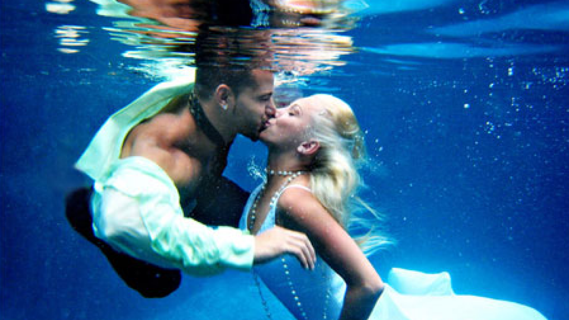 Underwater love and wedding vows at Alonissos!