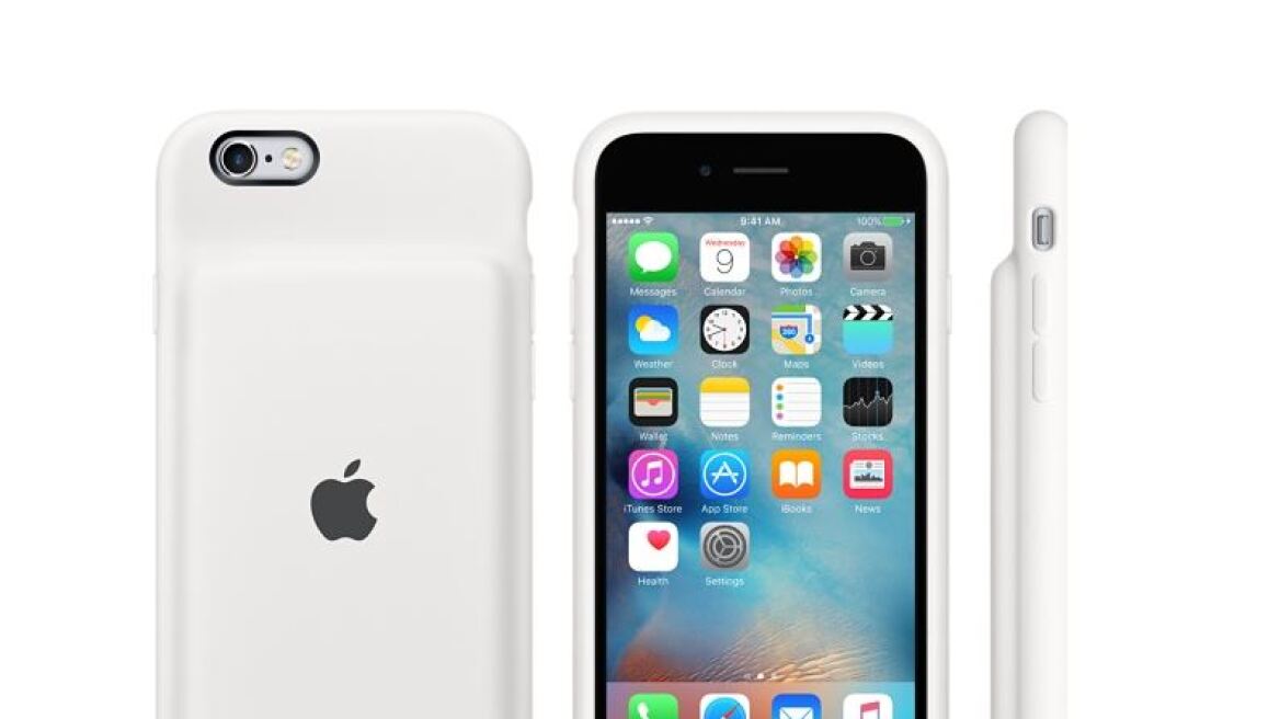 Smart Battery Case: Η θήκη της Apple με ενσωματωμένη μπαταρία για iPhone 6 και 6s