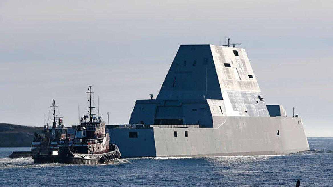 «USS Zumwalt»: Αυτό είναι το νέο «διαμάντι» του αμερικανικού στόλου