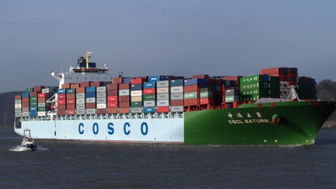 «Πράσινο» στη συγχώνευση Cosco - China Shipping